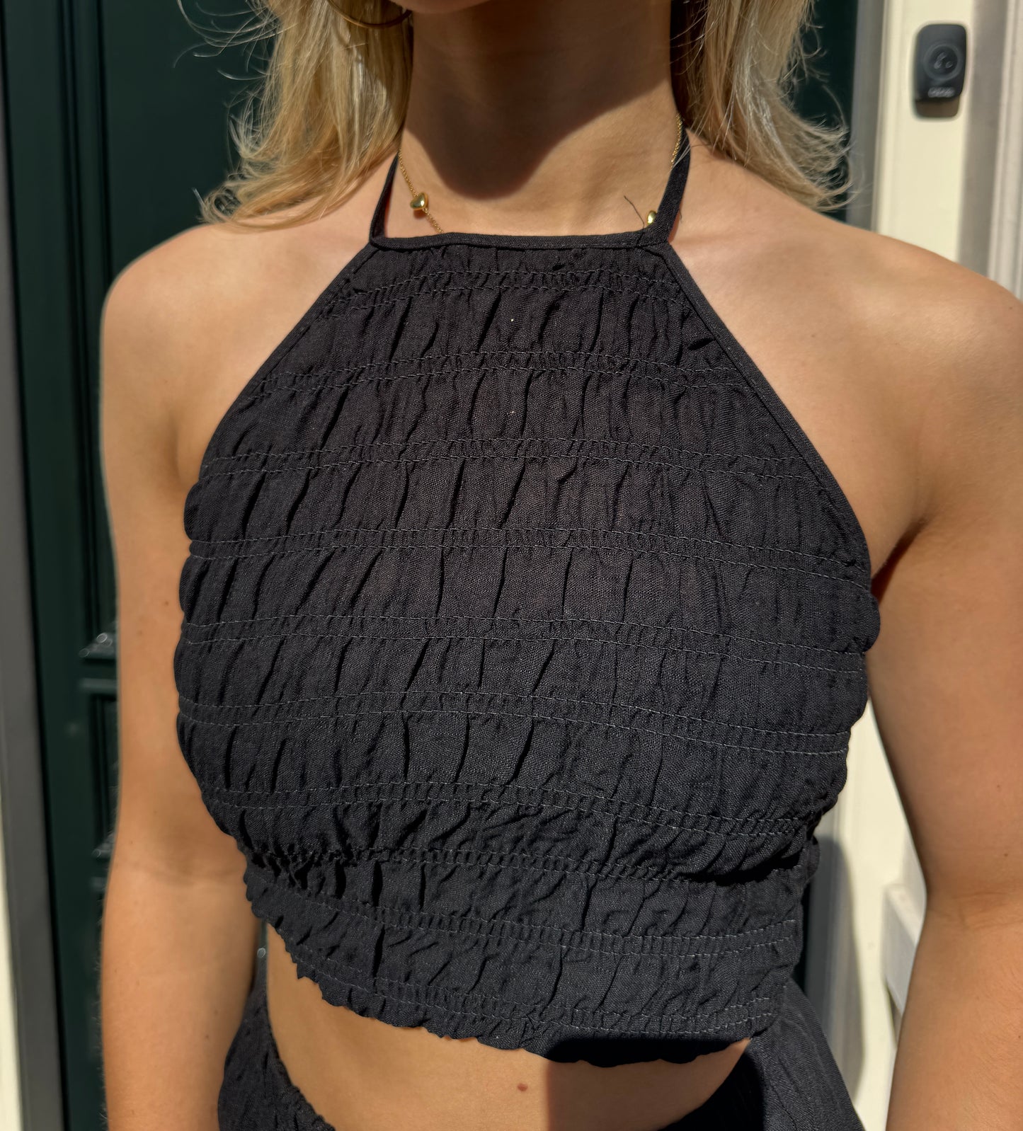 Flavie top zwart