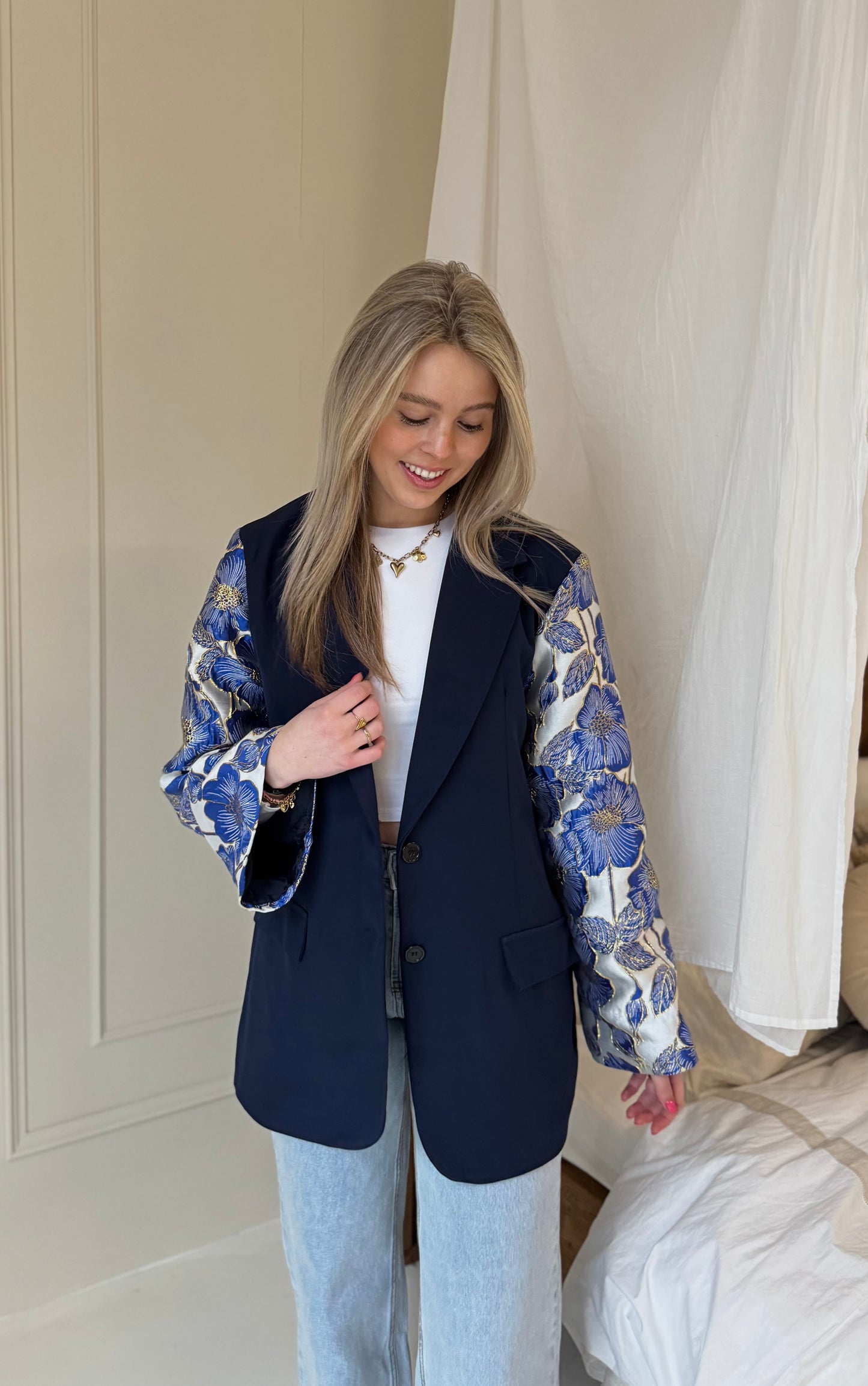 Amy blazer navy
