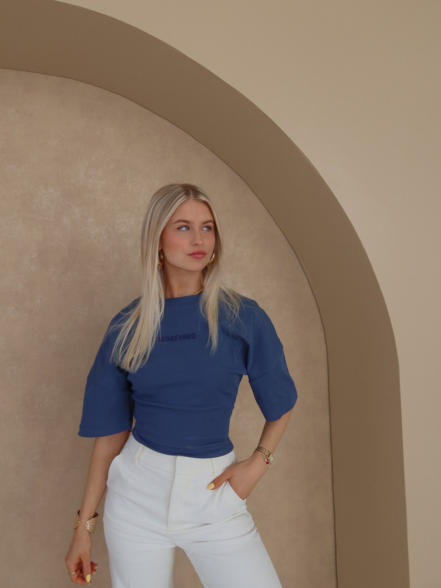 Redefined top - navy