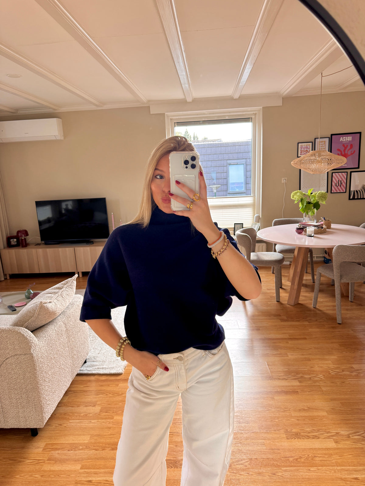 Mille top - Navy