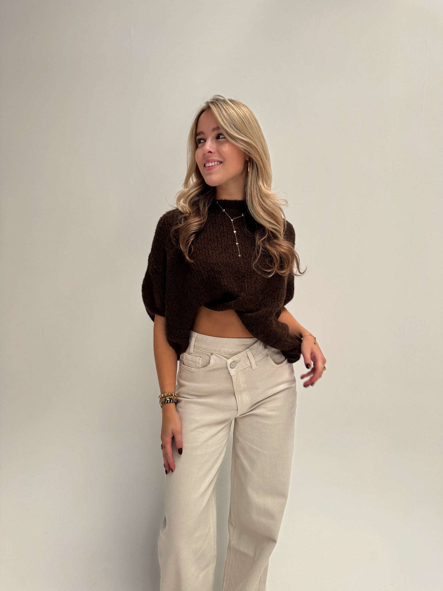 Emma knit - bruin