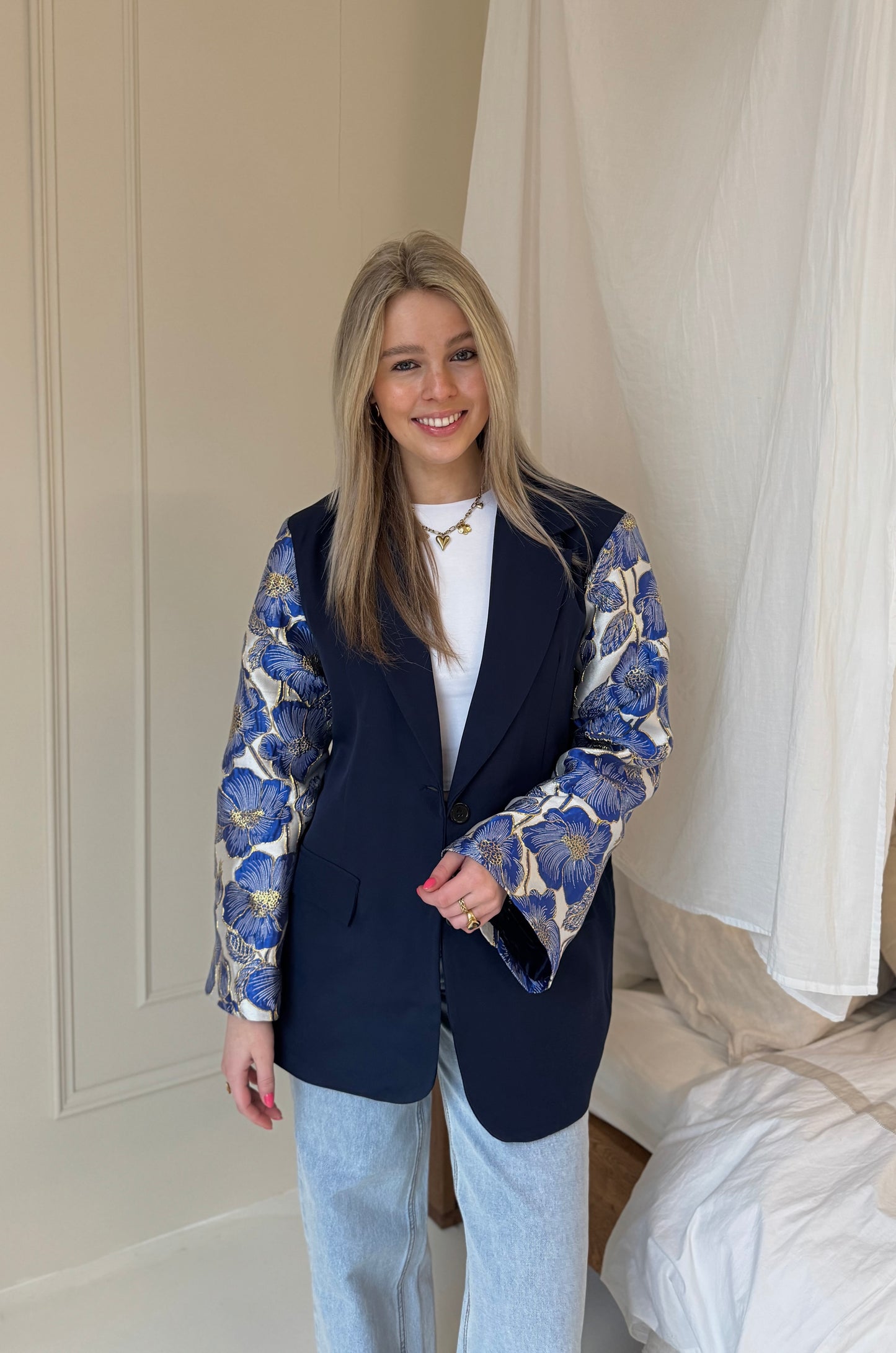 Amy blazer navy