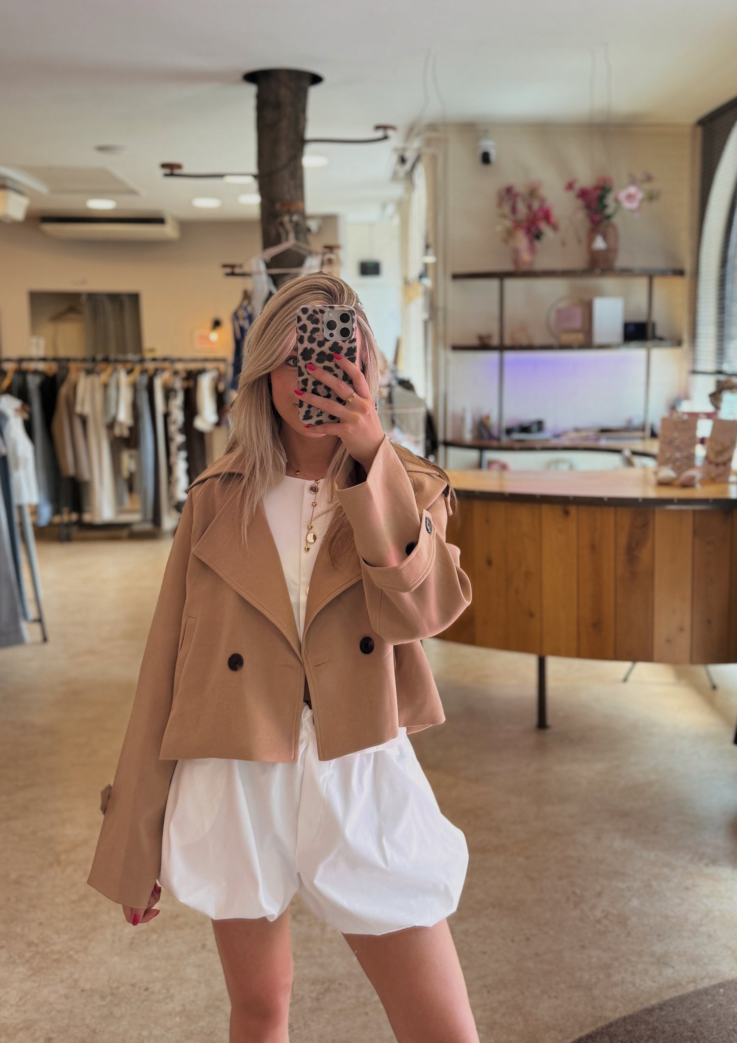 Stockholm trenchcoat - taupe