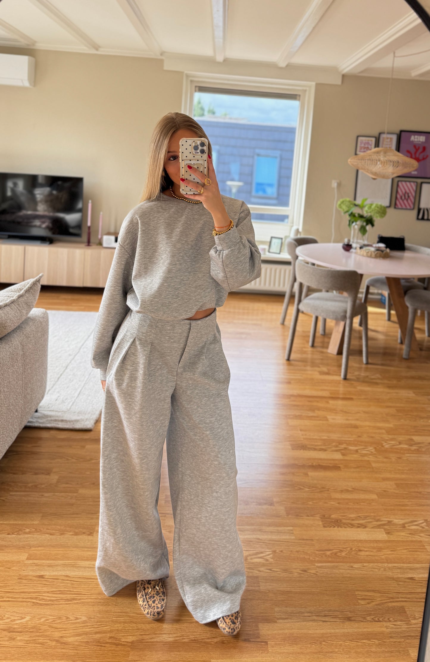Comfy set - grijs