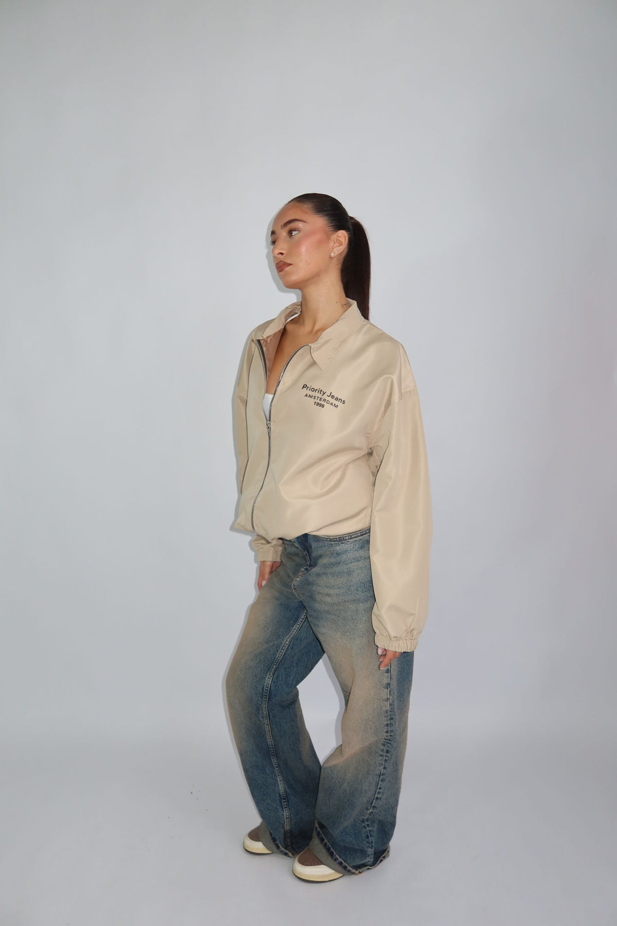 Priority windjacket - beige