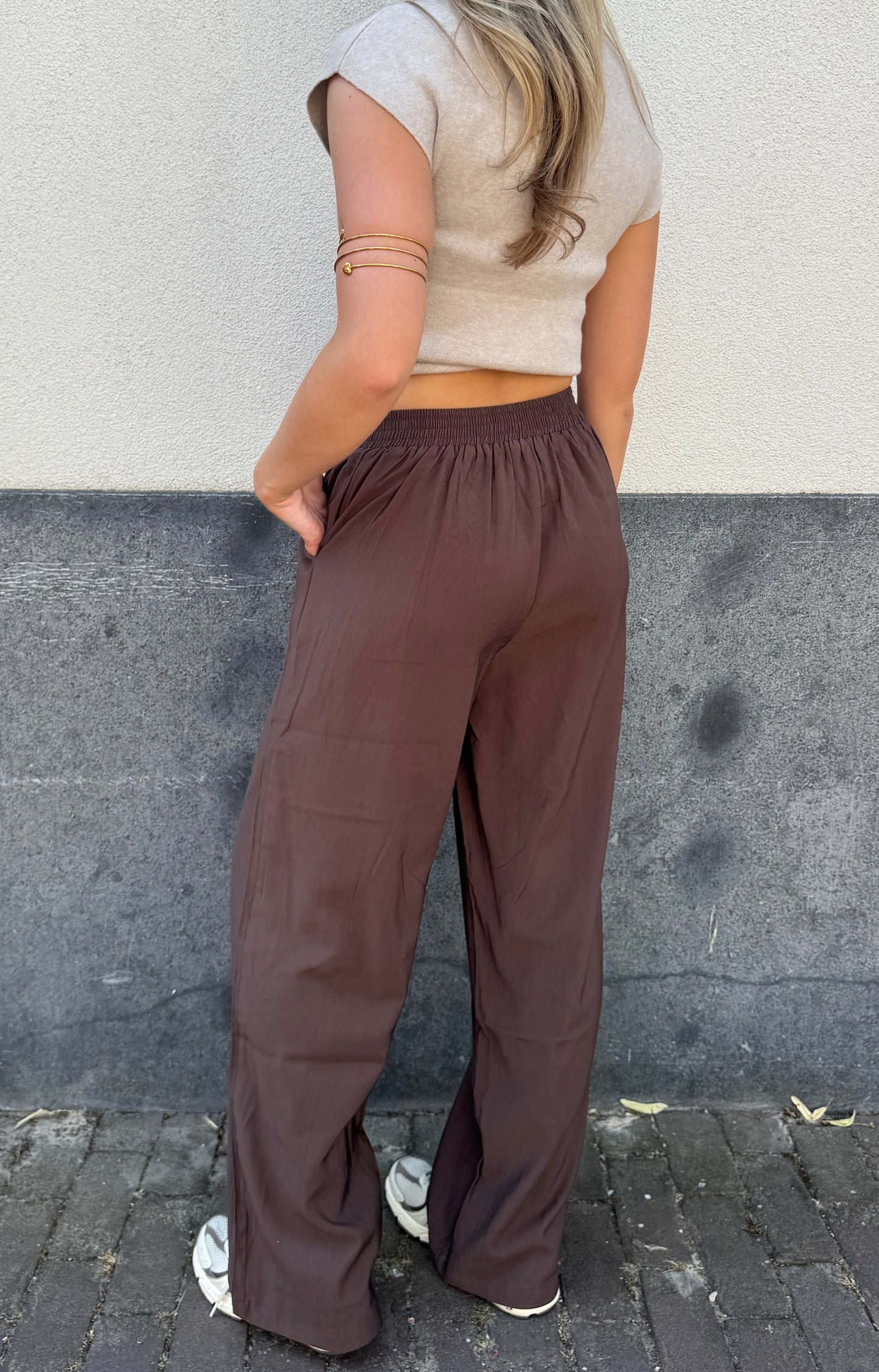 Lia pants - bruin
