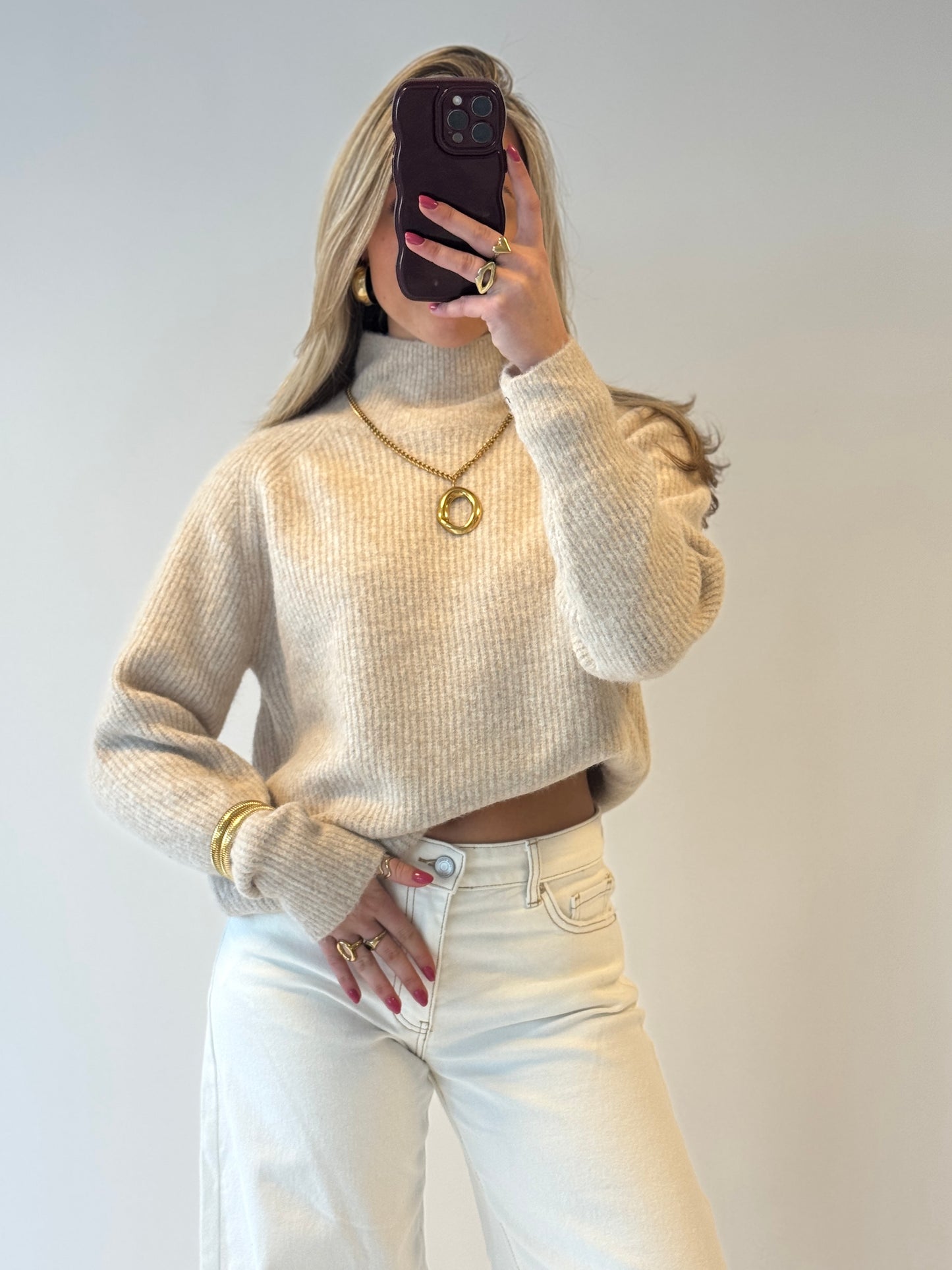 Mette knit - beige