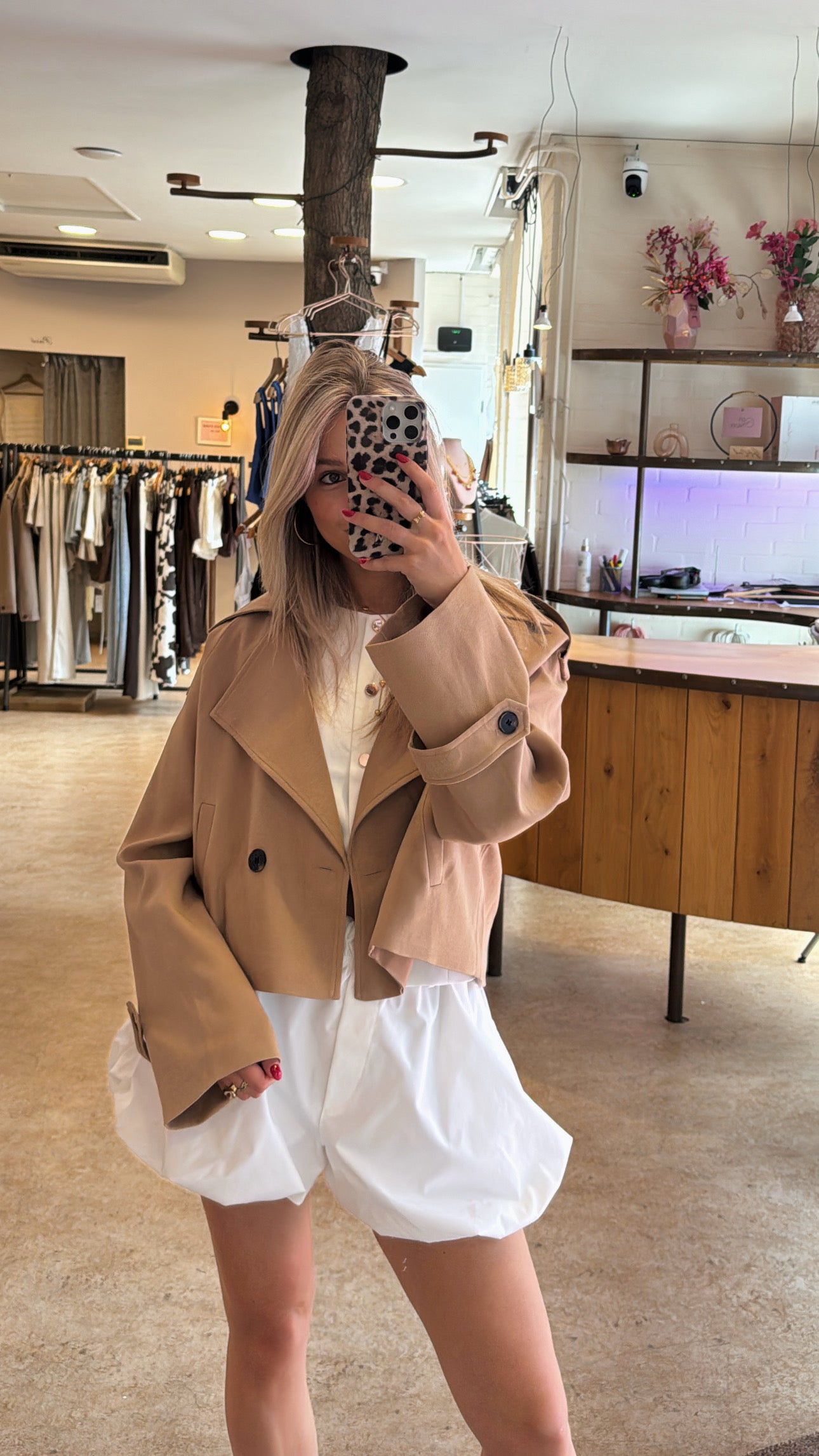 Stockholm trenchcoat - taupe