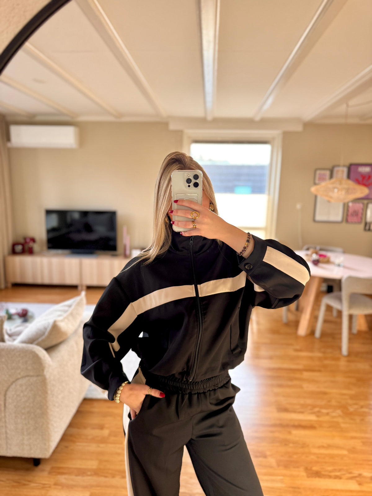 Jill tracksuit - zwart