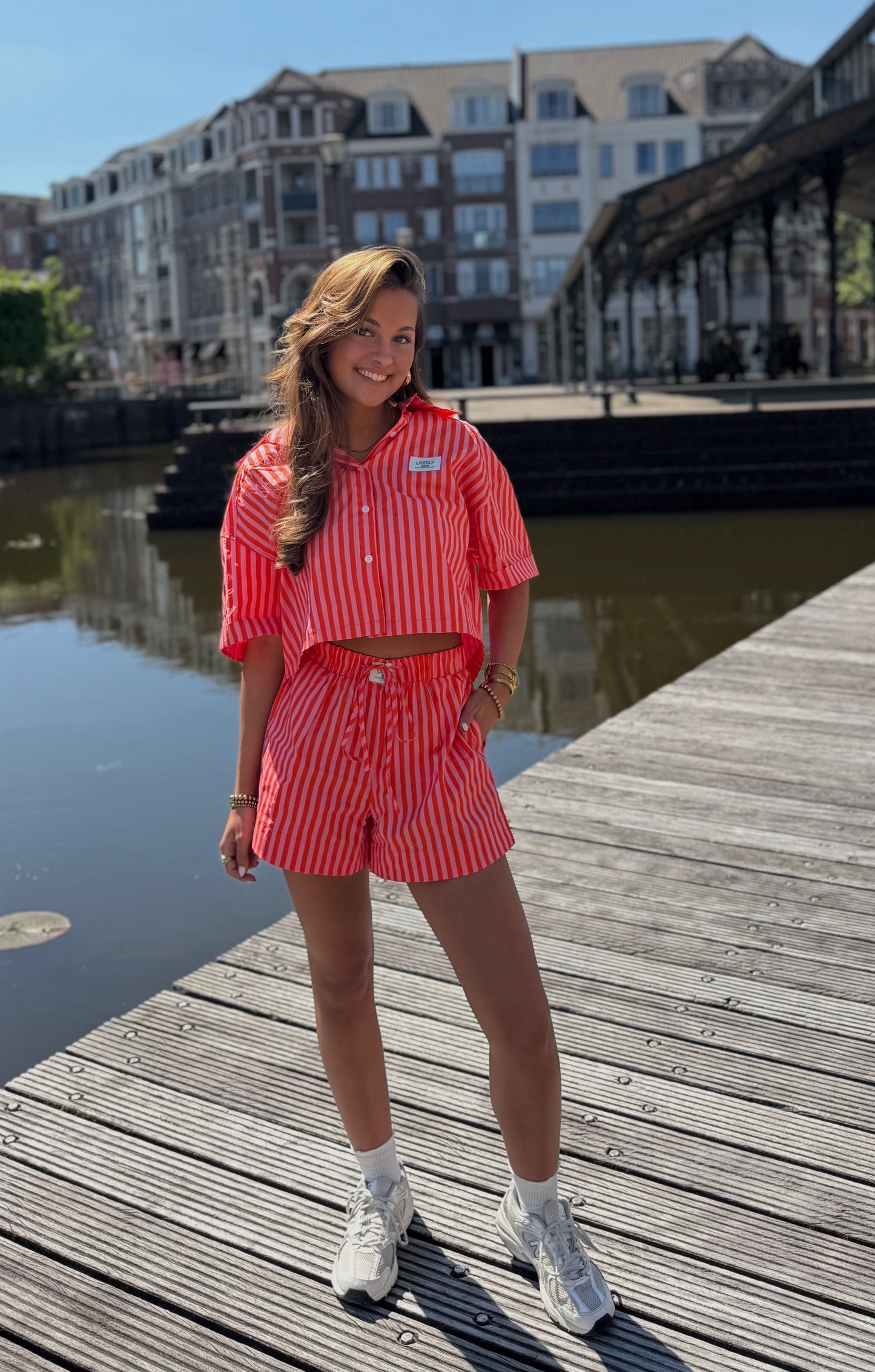 Guusje blouse - pink/red