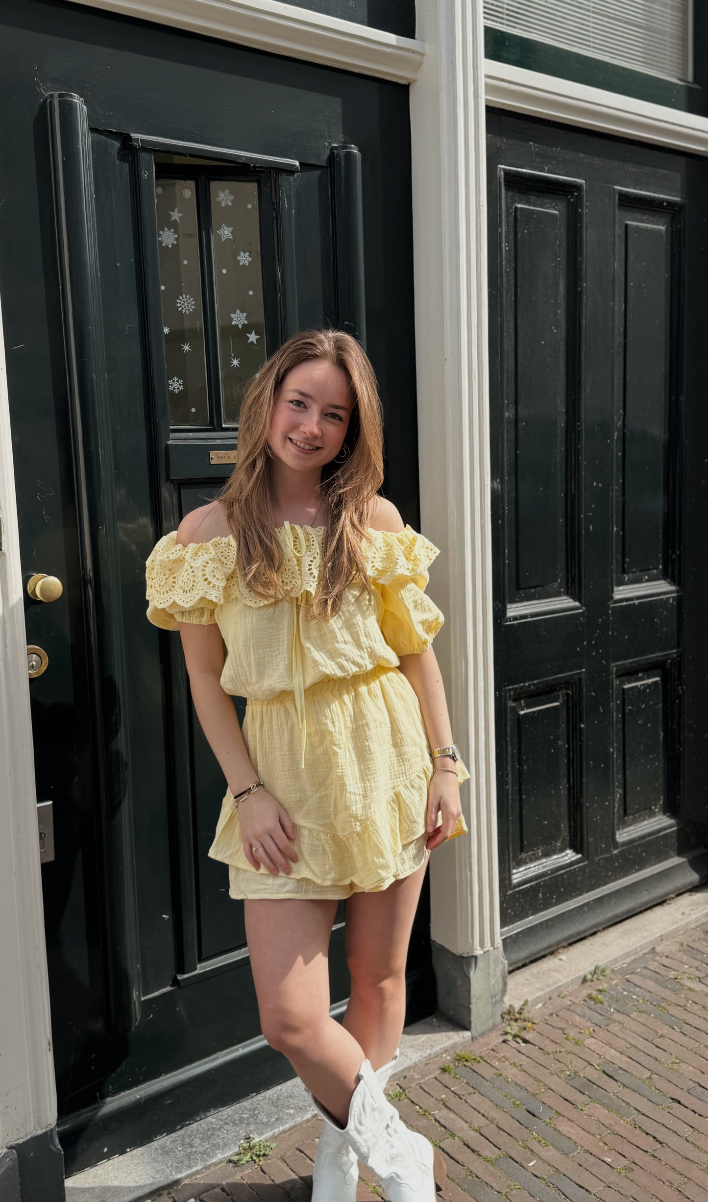 Ibiza playsuit - yellow