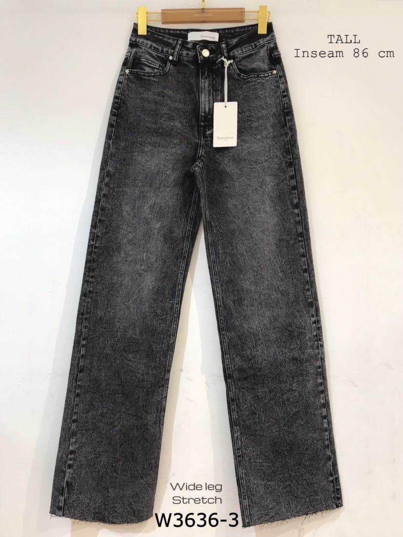 Wideleg jeans Queenhearts - darkgrey 3636-3