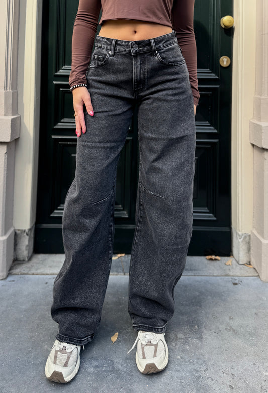 Balloon jeans Queen hearts - darkgrey