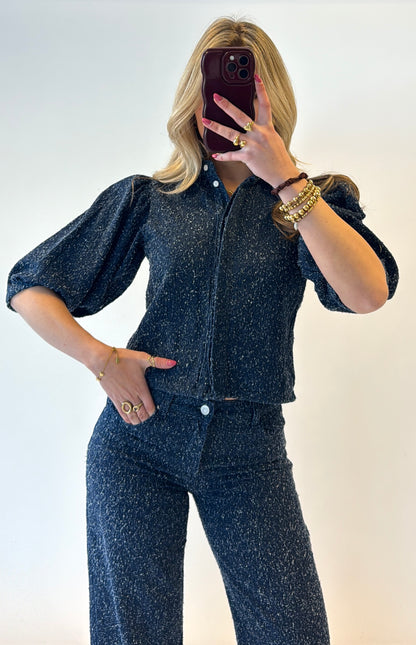 Kate denim blouse