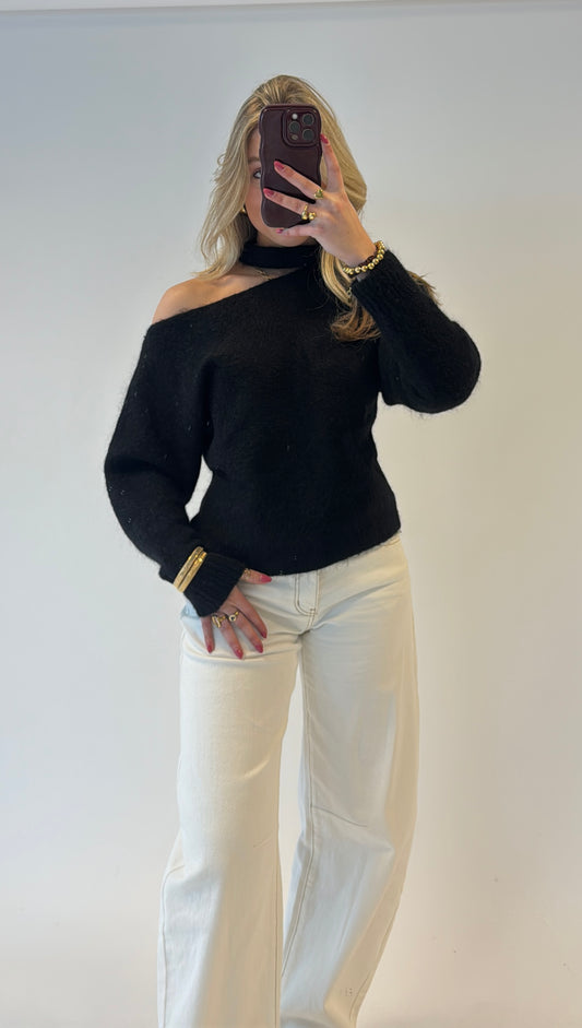Suze knit - zwart