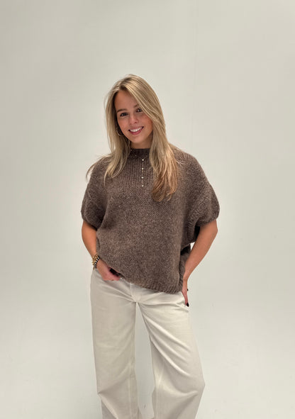Emma knit - lichtbruin