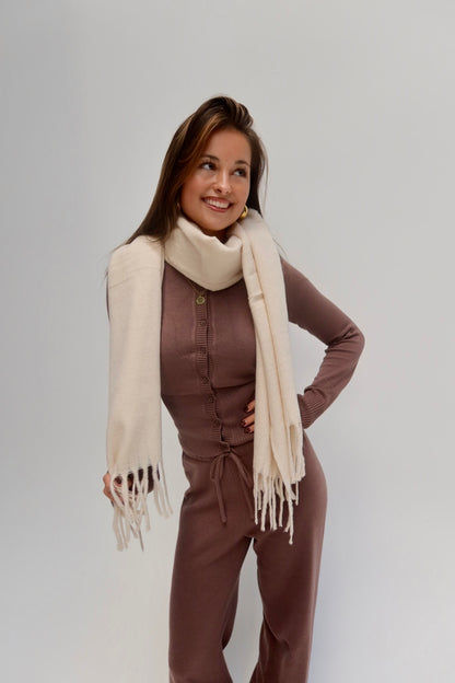 Get cozy scarf - offwhite