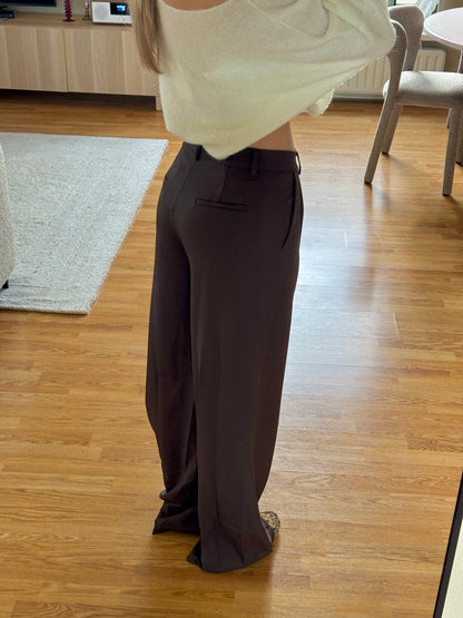 Evy pantalon - bruin