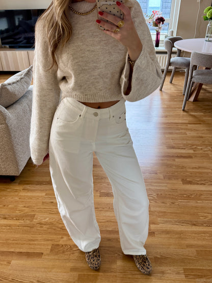 Chloe balloon jeans offwhite
