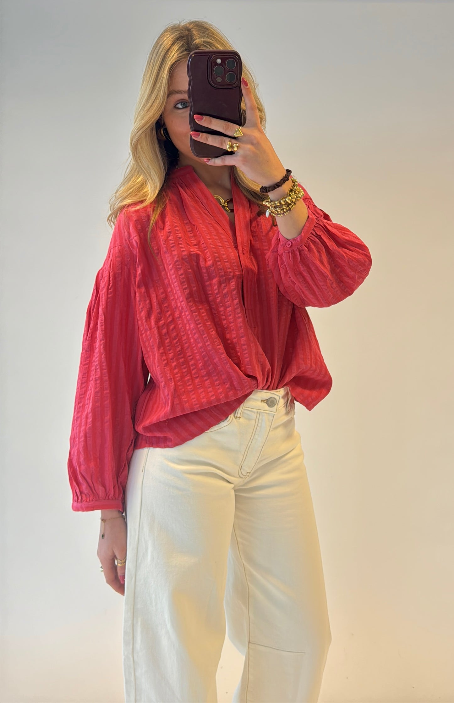 Lottie blouse - pink