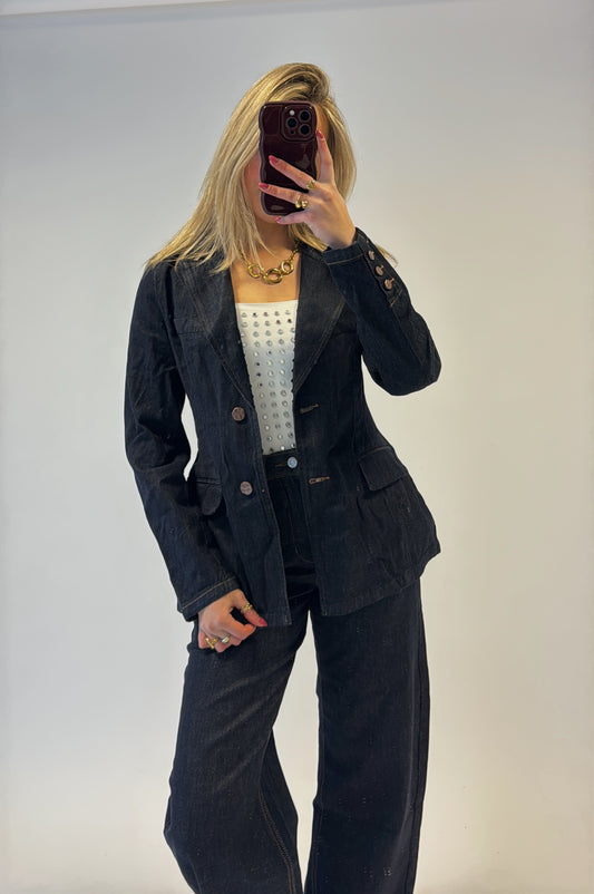 Tailored blazer - Queenhearts navydenim