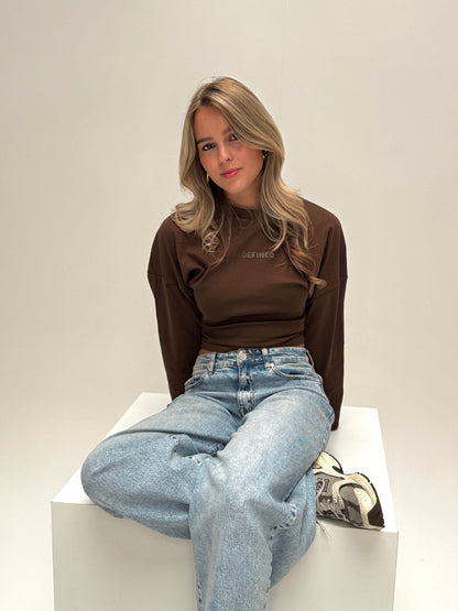 Redefined top longsleeved - bruin