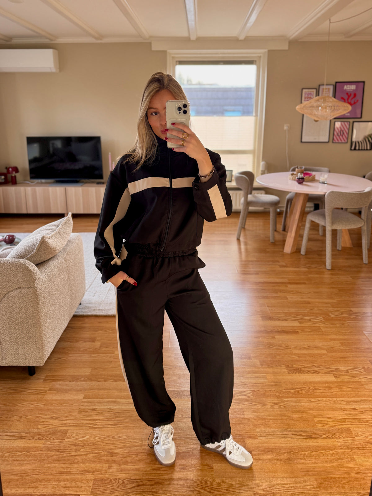 Jill tracksuit - zwart