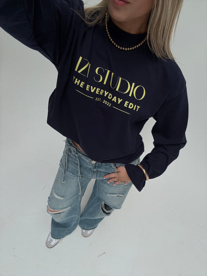 IZI studio longsleeved - navy