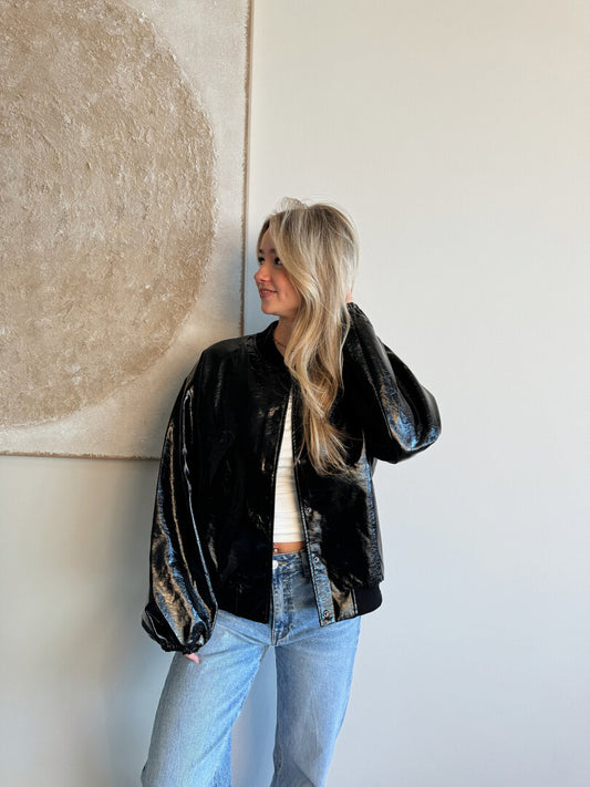 Nura leather jacket