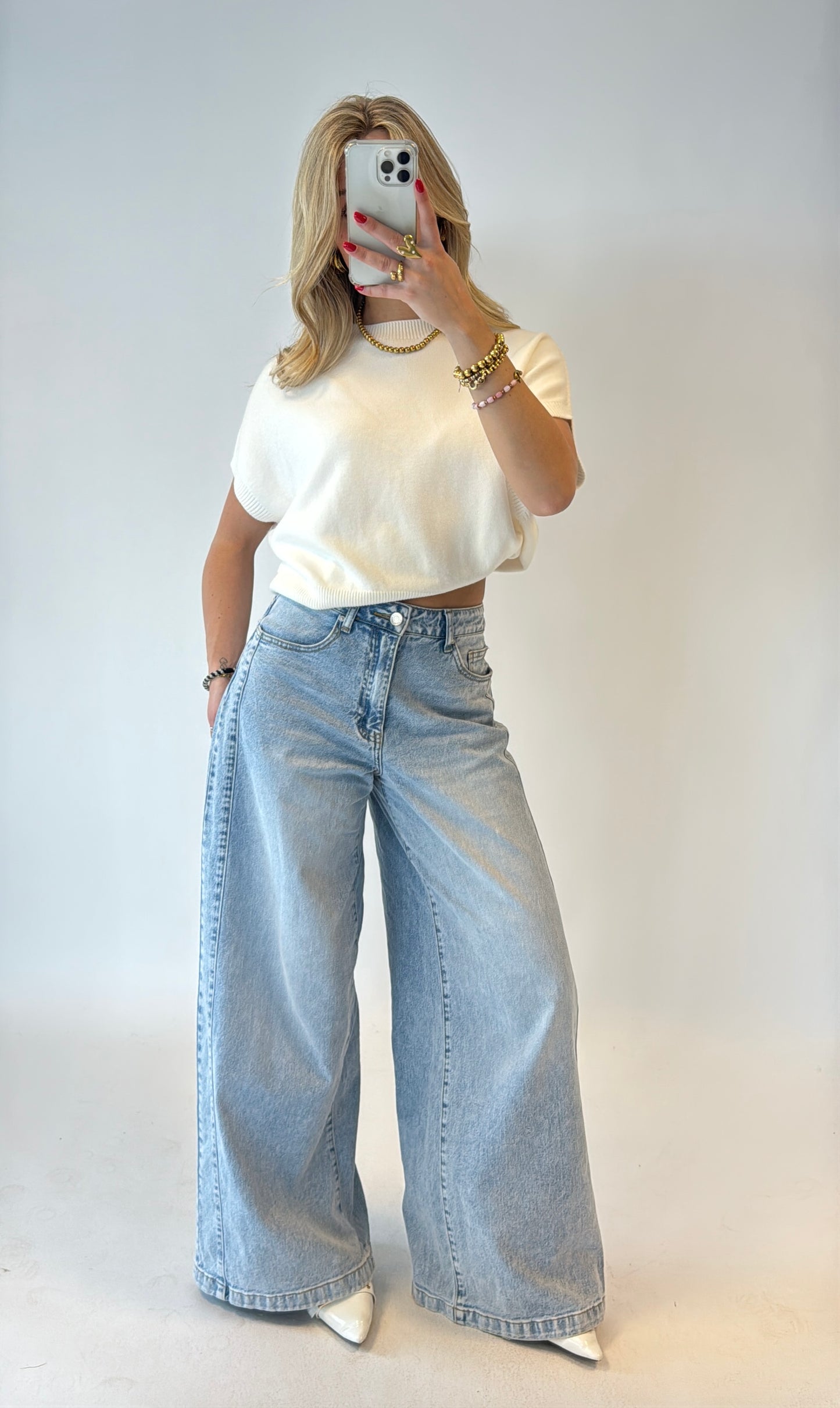 Charlotte top - offwhite