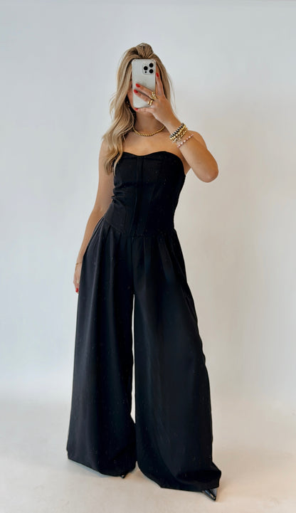 Izi jumpsuit - zwart