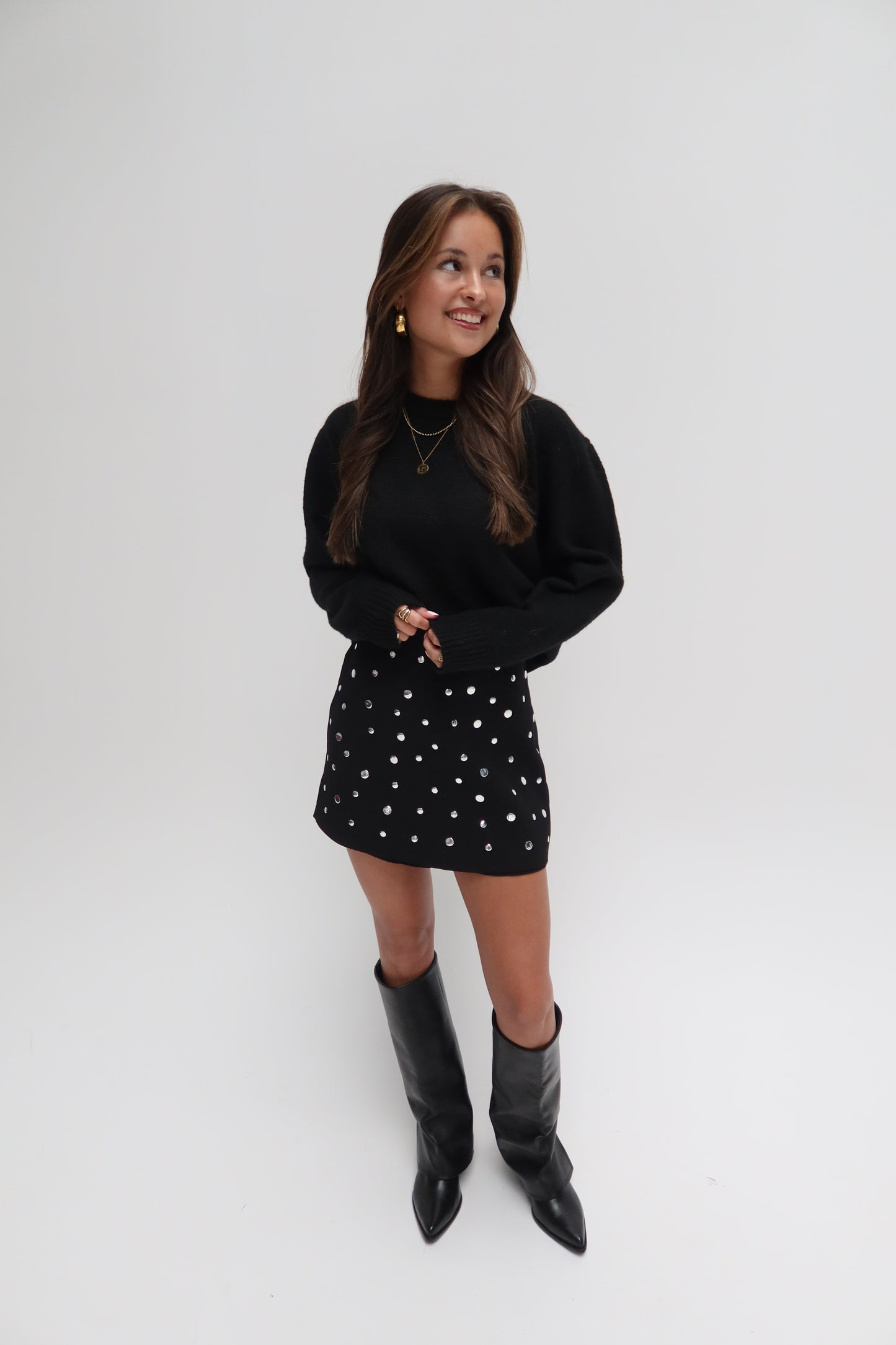 Madison skort - zwart