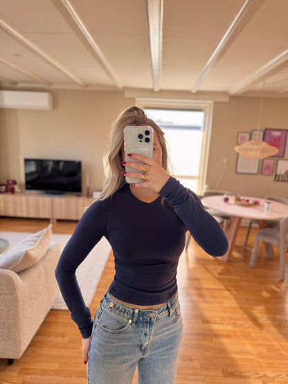 Sammie longsleeved top - navy
