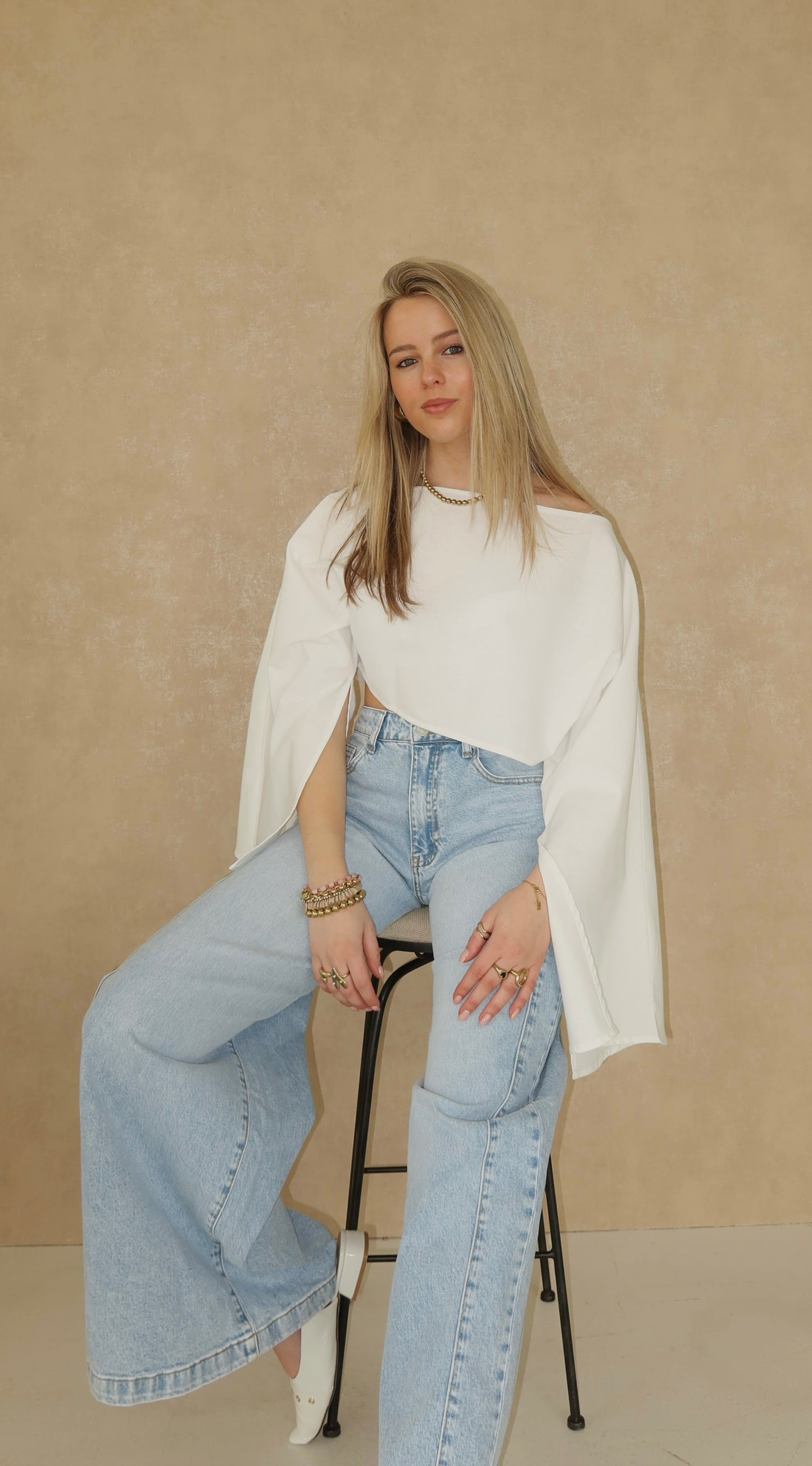 Loua top - offwhite