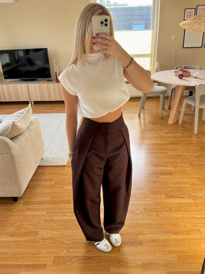 Cassie pantalon - bruin