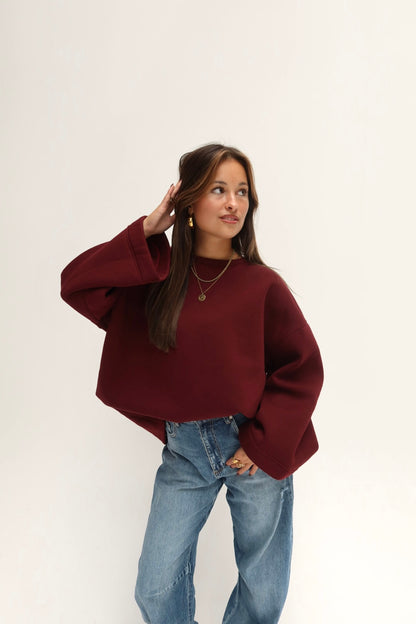 Pien sweater - burgundy