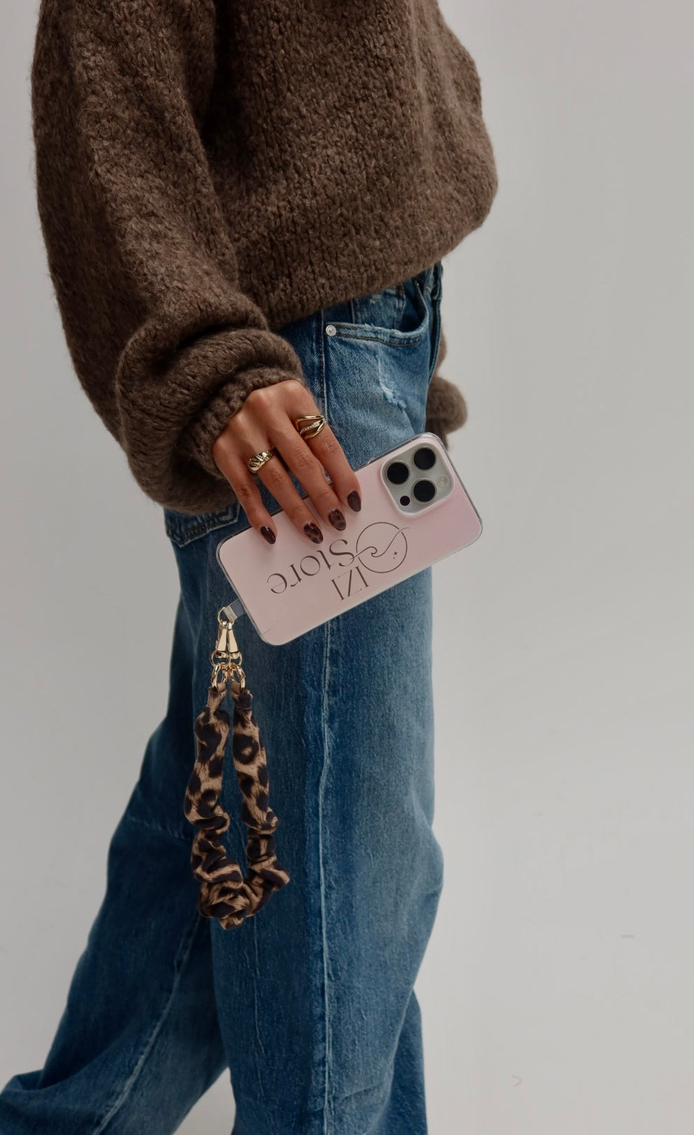 Telefoonkoord - leopard