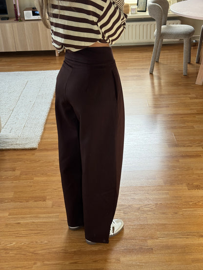 Cassie pantalon - bruin