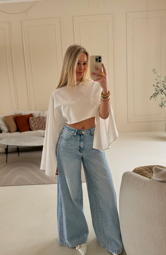 Jada extra wide leg jeans (Queenhearts)