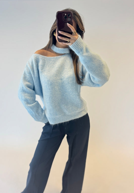 Suze knit - babyblue