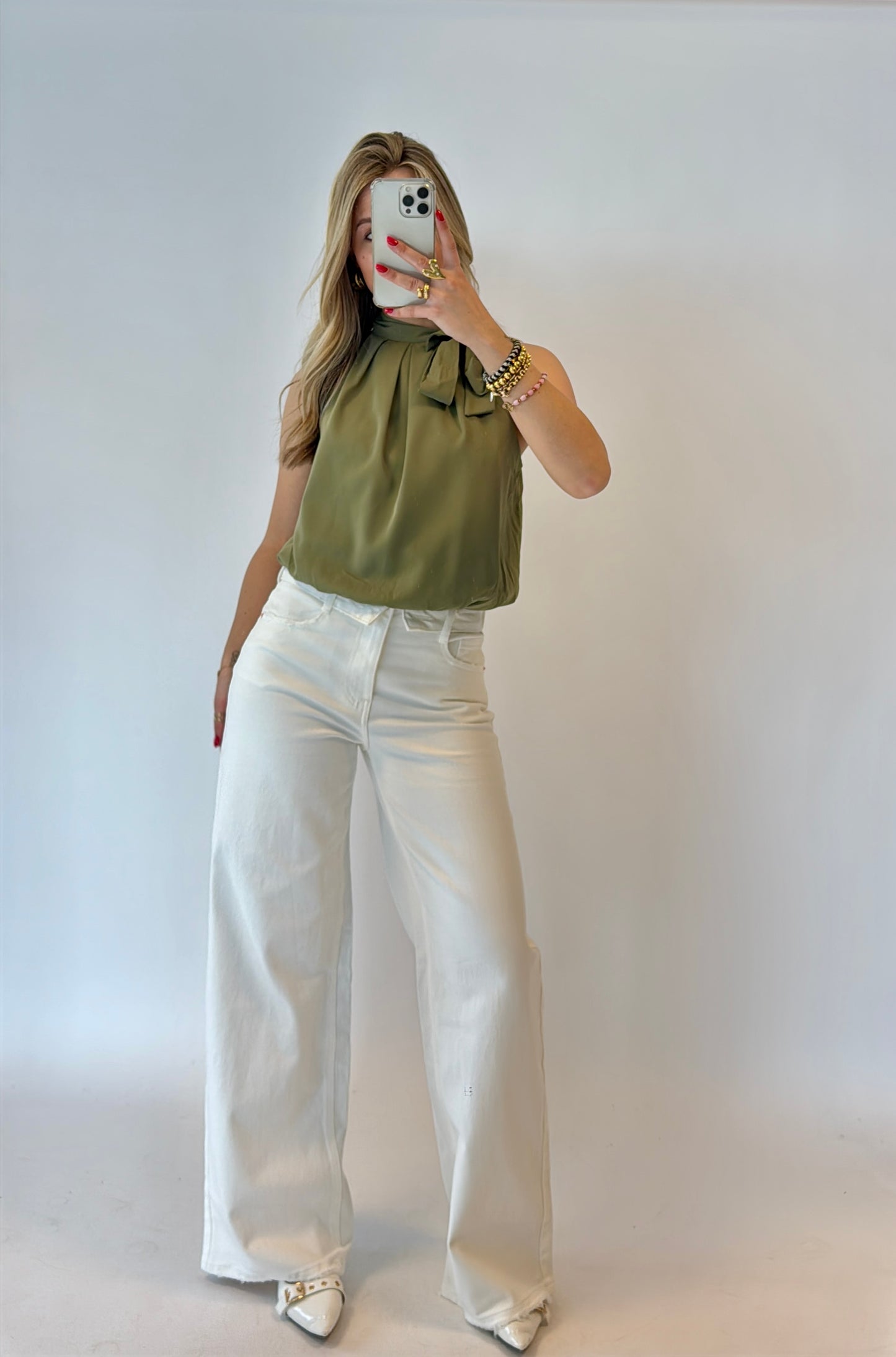 Serena top - groen