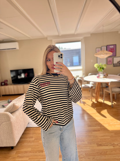 New York striped longsleeved top