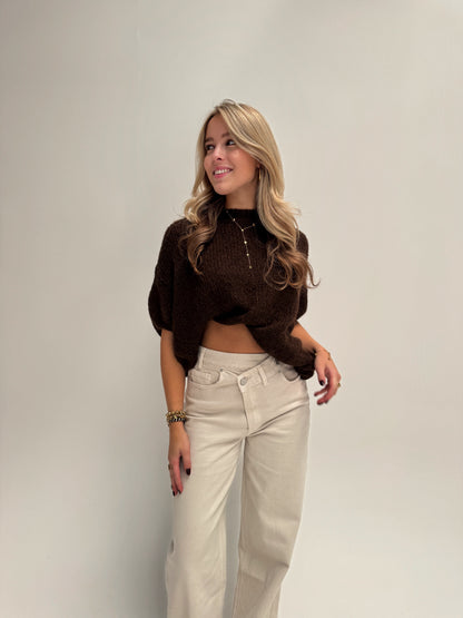 Emma knit - bruin