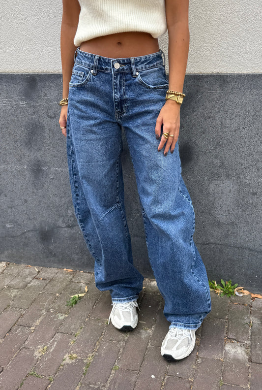 Balloon jeans Queenhearts - darkdenim