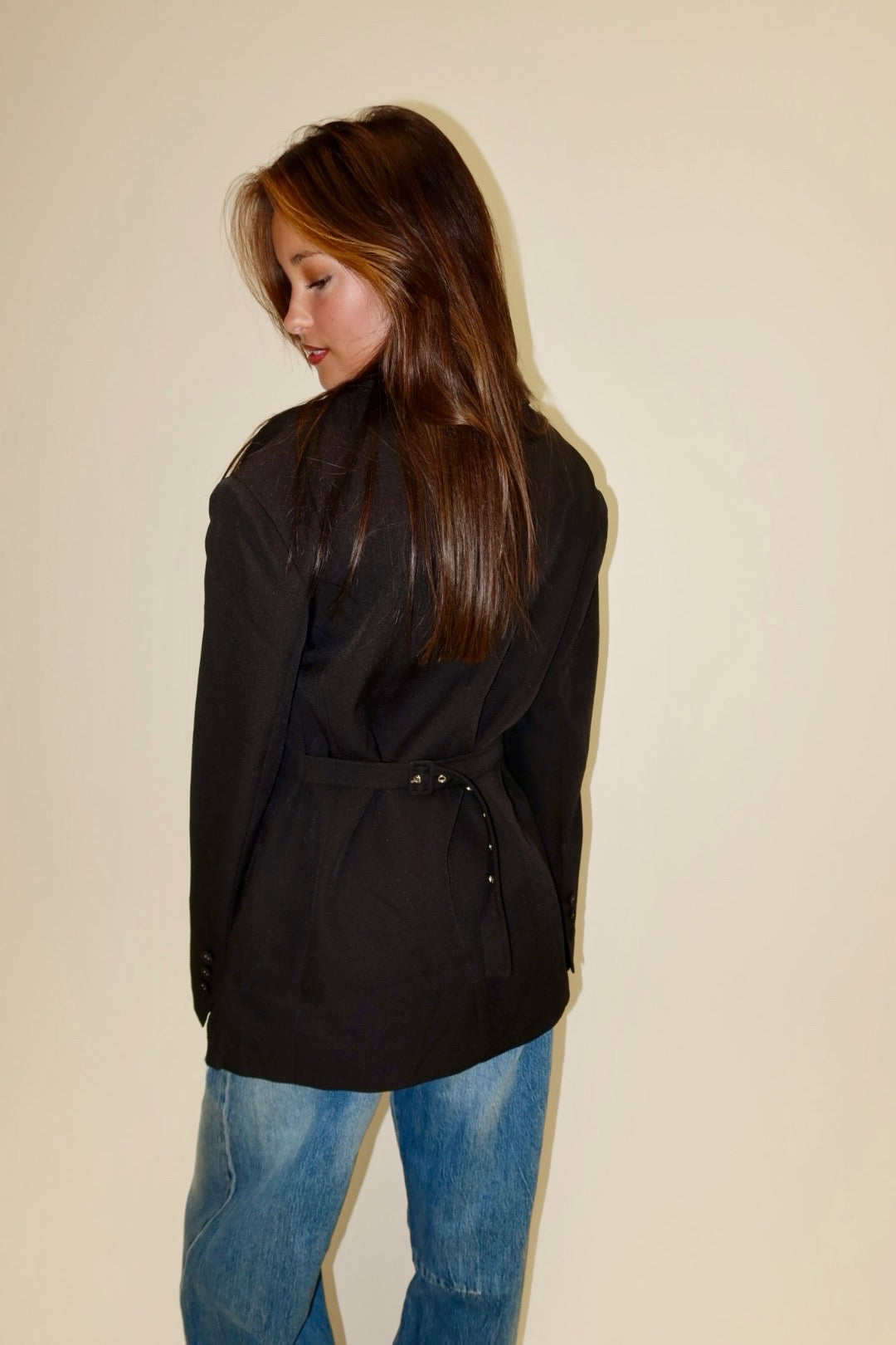 Tailored blazer - zwart