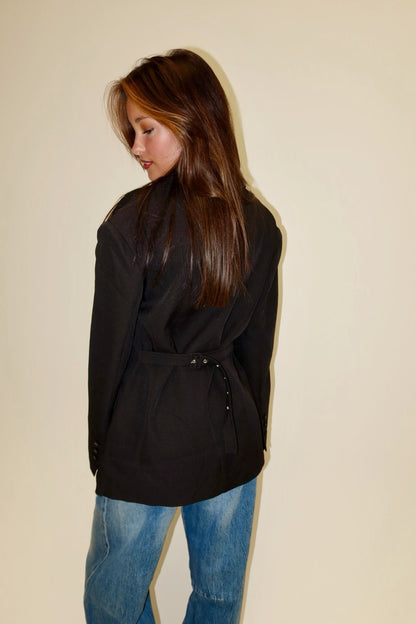 Tailored blazer - zwart