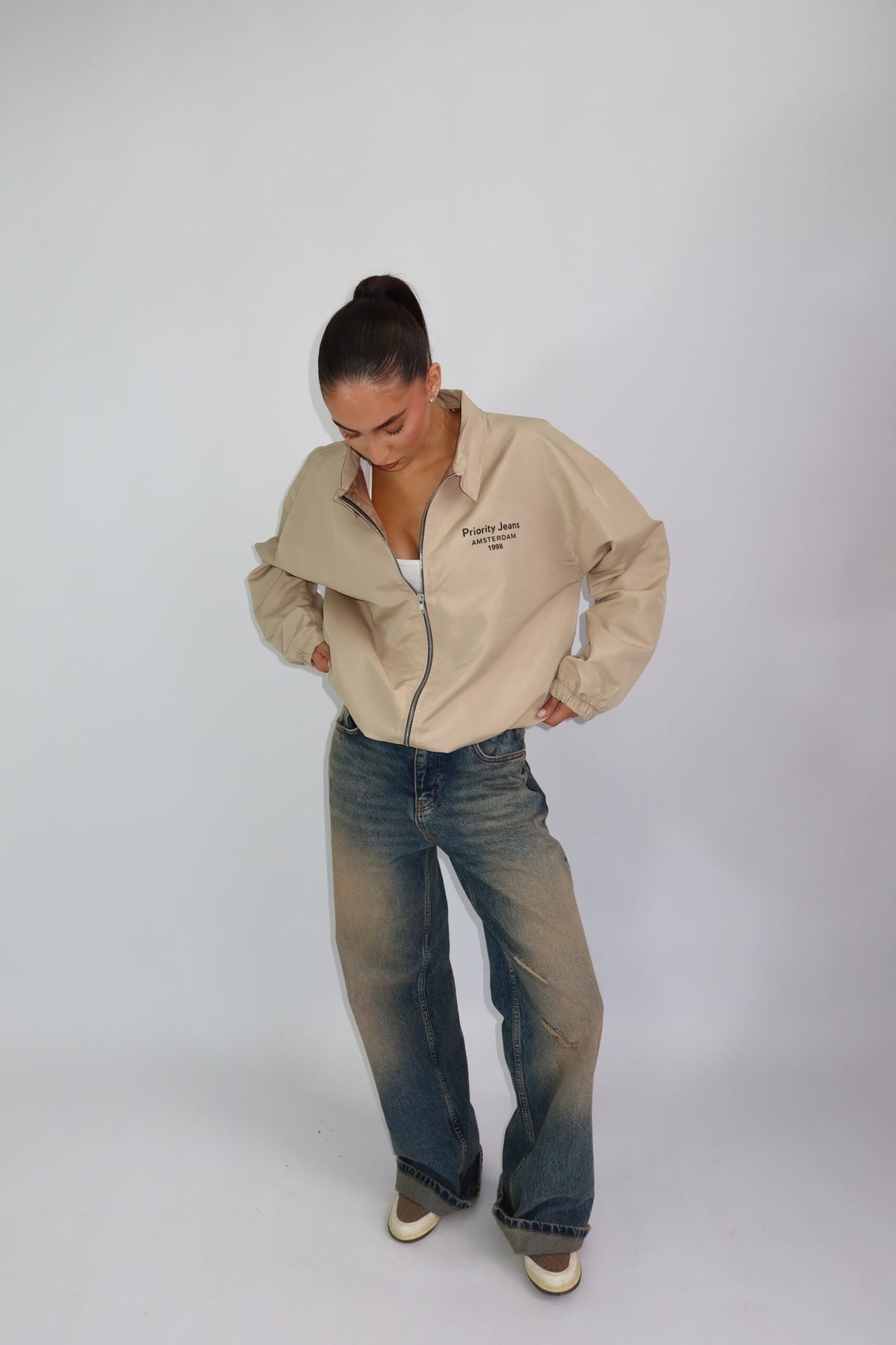 Priority windjacket - beige
