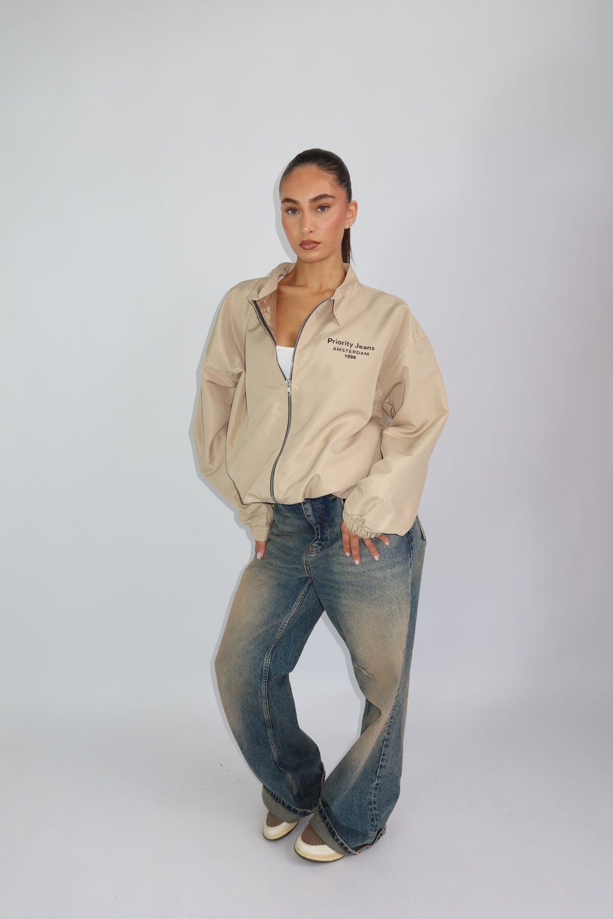 Priority windjacket - beige
