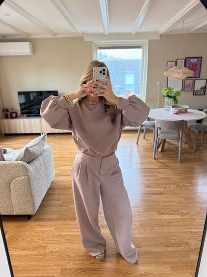 Cozy comfy set - taupe