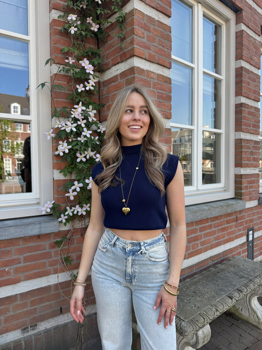 Lou top - navy